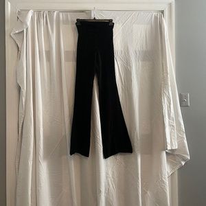 NWOT FREE PEOPLE VELVET FLARE PANTS